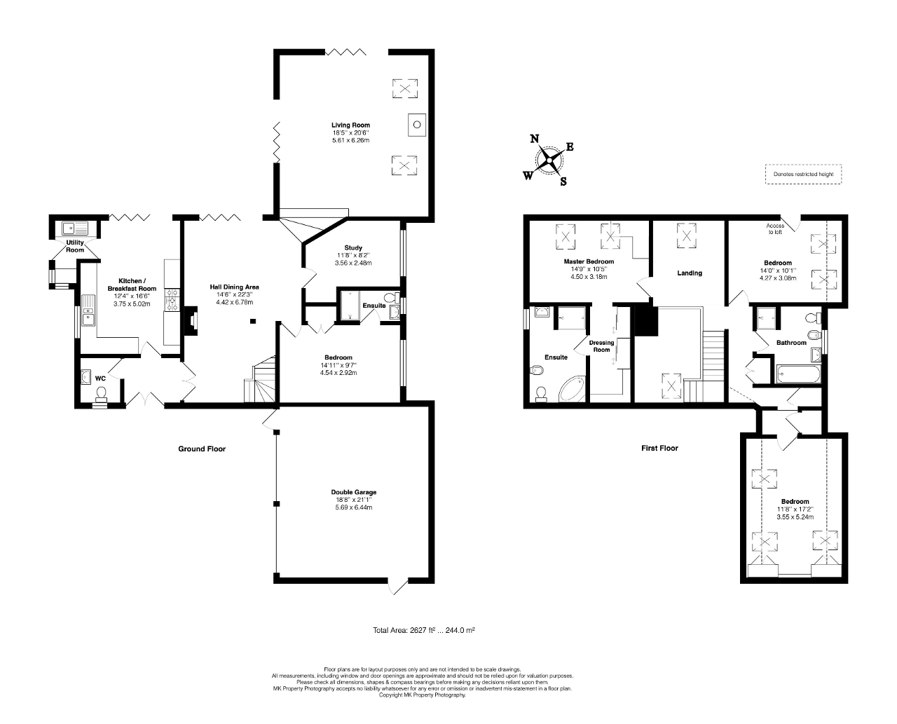 Floorplan for Weldon Rise, Loughton, Milton Keynes, Buckinghamshire, MK5 8BW