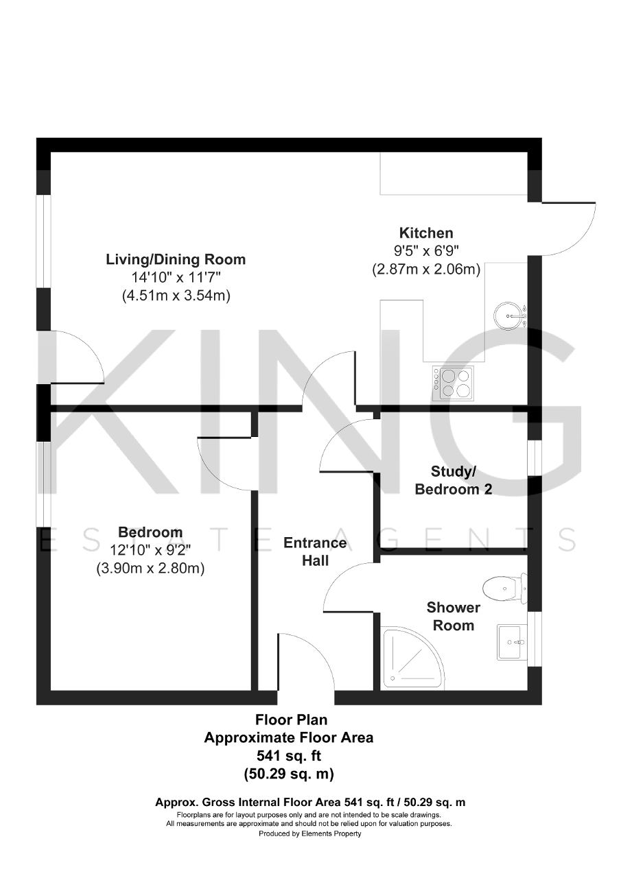 Floorplan for Ravigill Place, Hodge Lea, Milton Keynes, Buckinghamshire, MK12 6JL