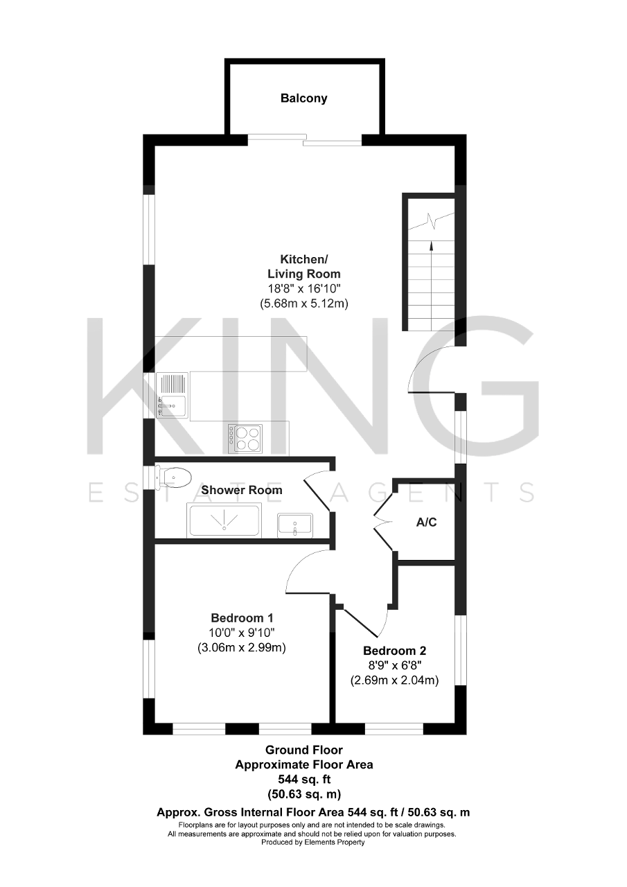 Floorplan for Hambleton Grove, Emerson Valley, Milton Keynes, Buckinghamshire, MK4 2JS