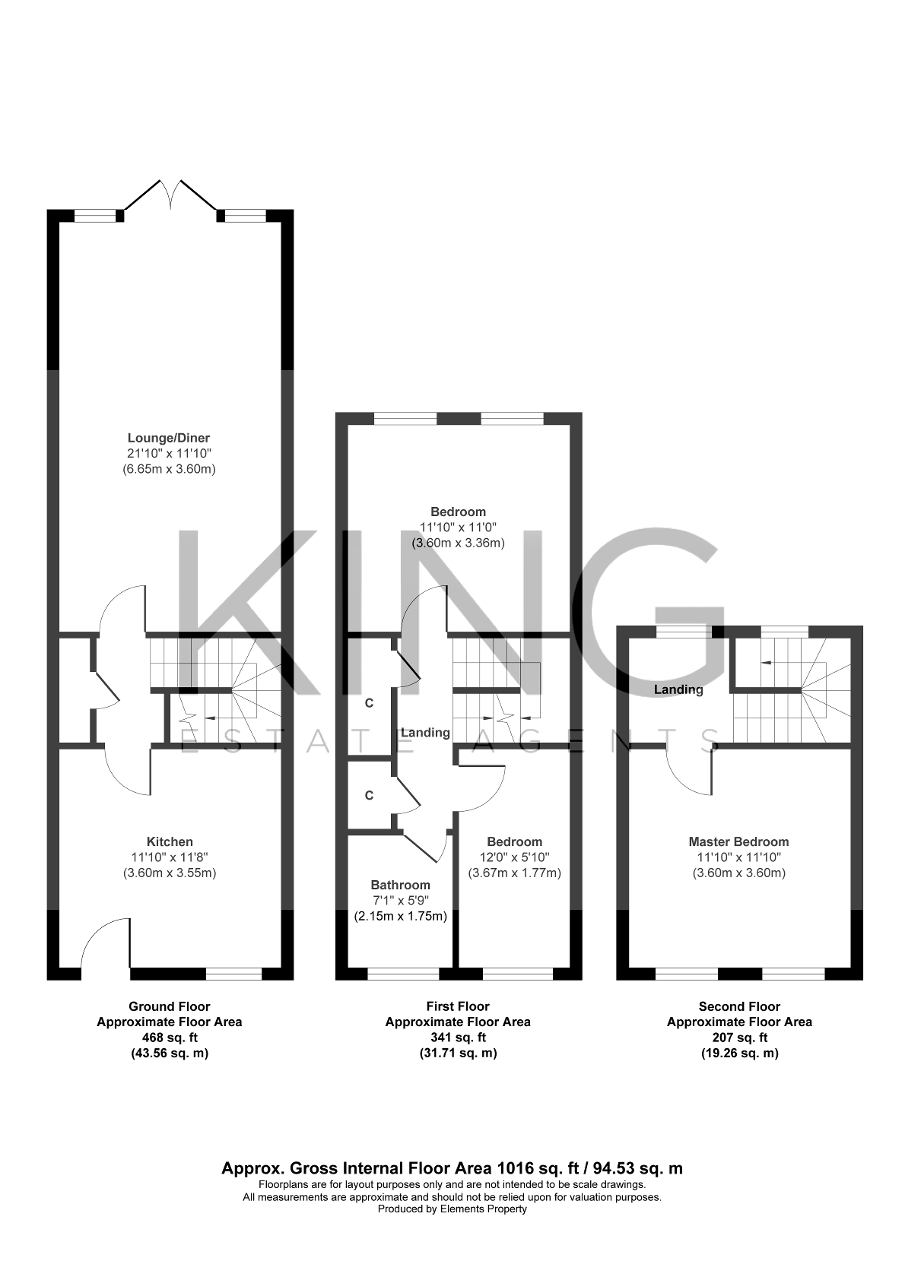 Floorplan for Weavers Hill, Fullers Slade, Milton Keynes, Buckinghamshire, MK11 2BN