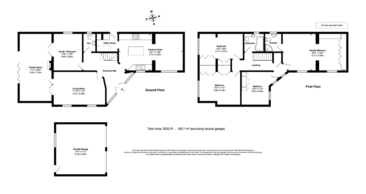 Floorplan for Chillery Leys, Willen, Milton Keynes, Buckinghamshire, MK15 9LZ