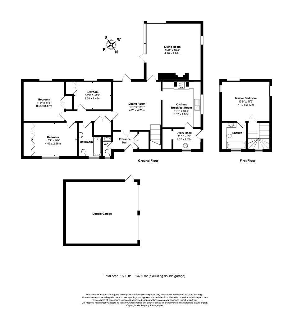 Floorplan for Mickleton, Downhead Park, Milton Keynes, Buckinghamshire, MK15 9AT