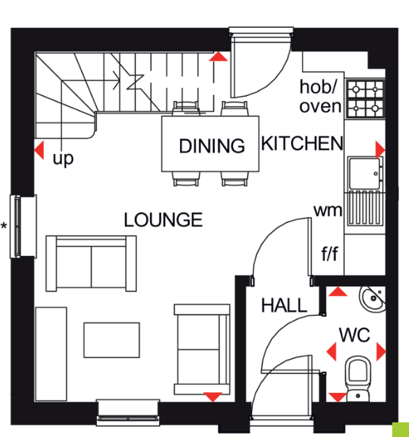 Floorplan of Watling Street, Milton Keynes, Buckinghamshire, MK17 9DN