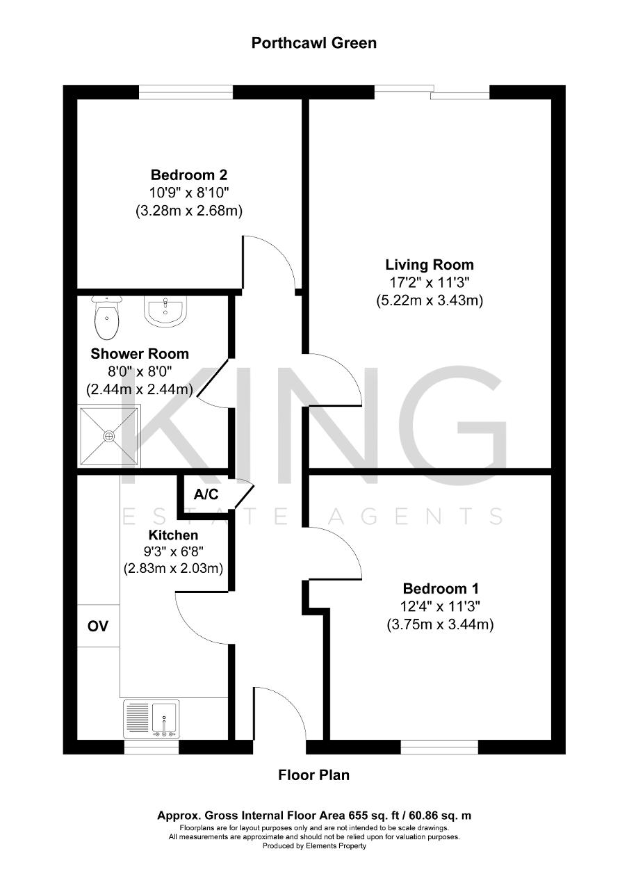 Floorplan of Porthcawl Green, Tattenhoe, Milton Keynes, Buckinghamshire, MK4 3AL