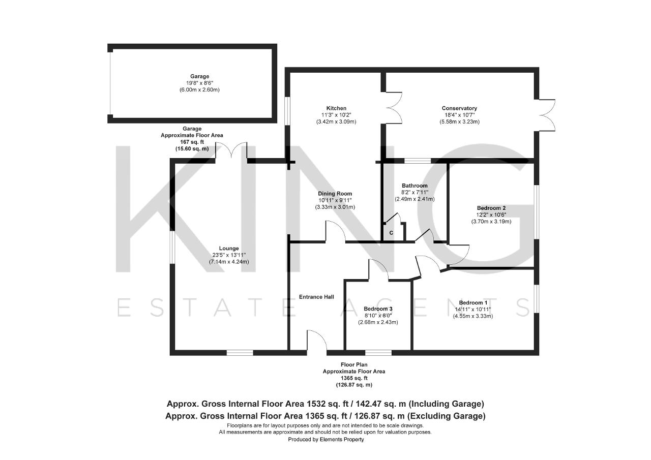 Floorplan of London Road, Loughton Village, Milton Keynes, Buckinghamshire, MK5 8AG