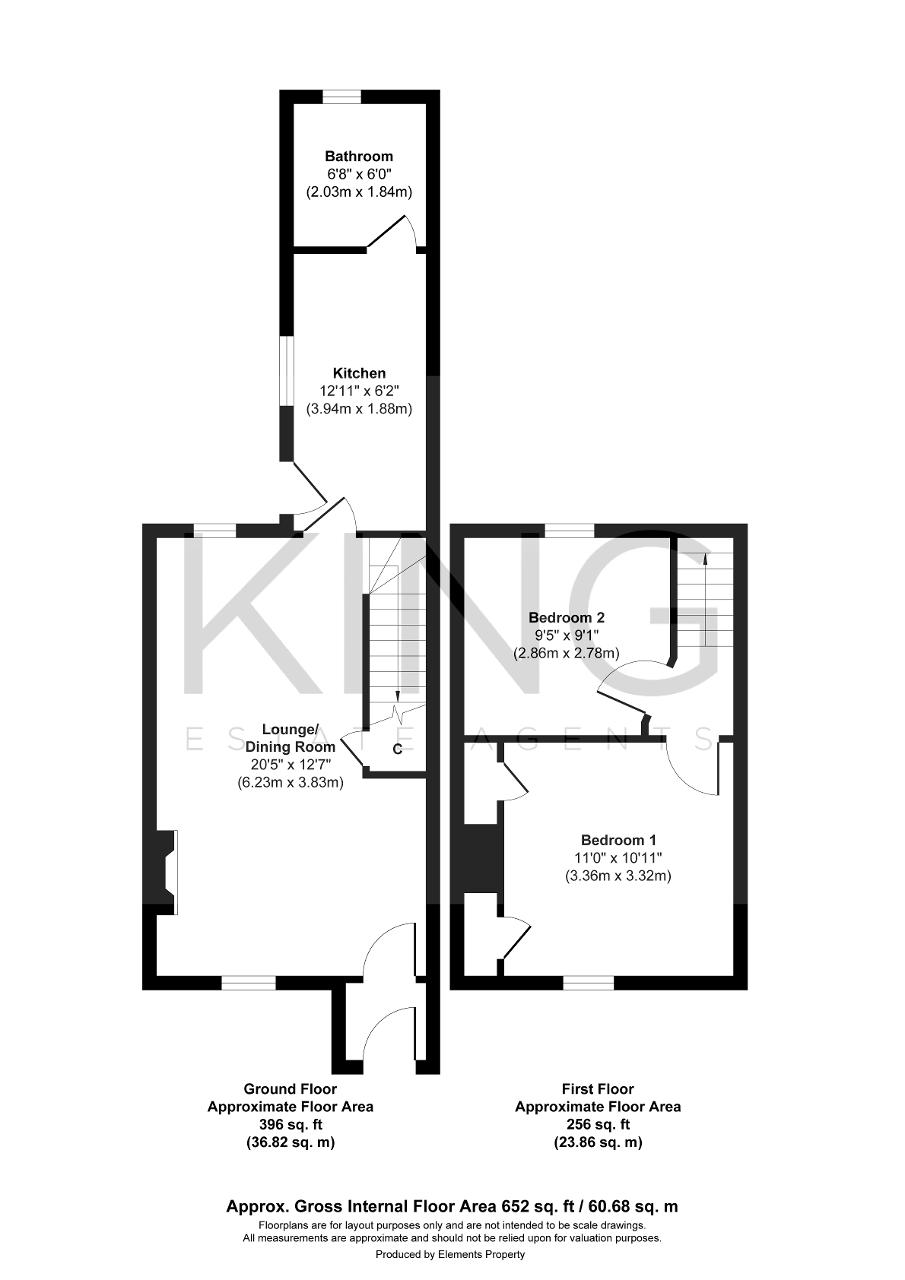 Floorplan of Silver Street, Stony Stratford, Milton Keynes, Buckinghamshire, MK11 1JR