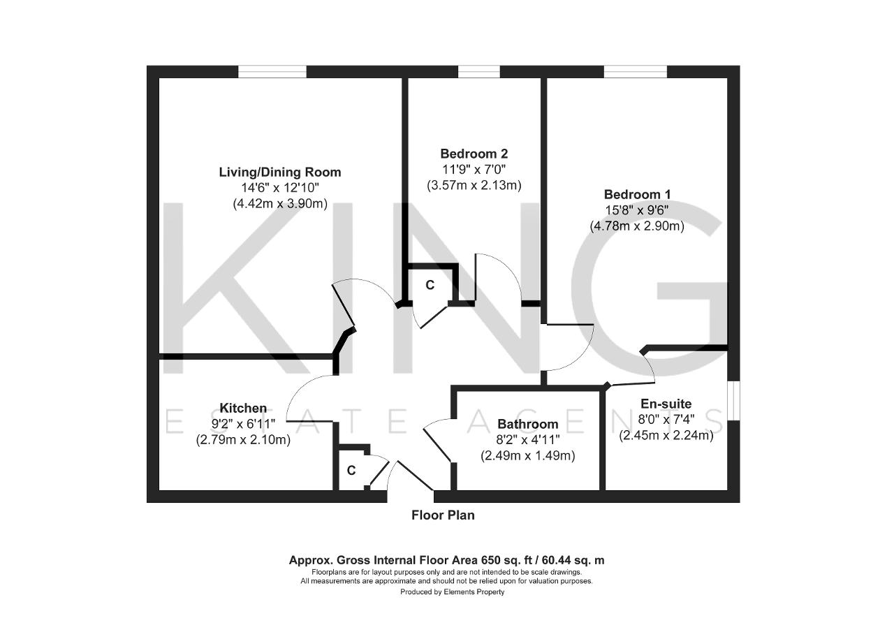 Floorplan of Newton Road, Bletchley, Milton Keynes, Buckinghamshire, MK3 5BU