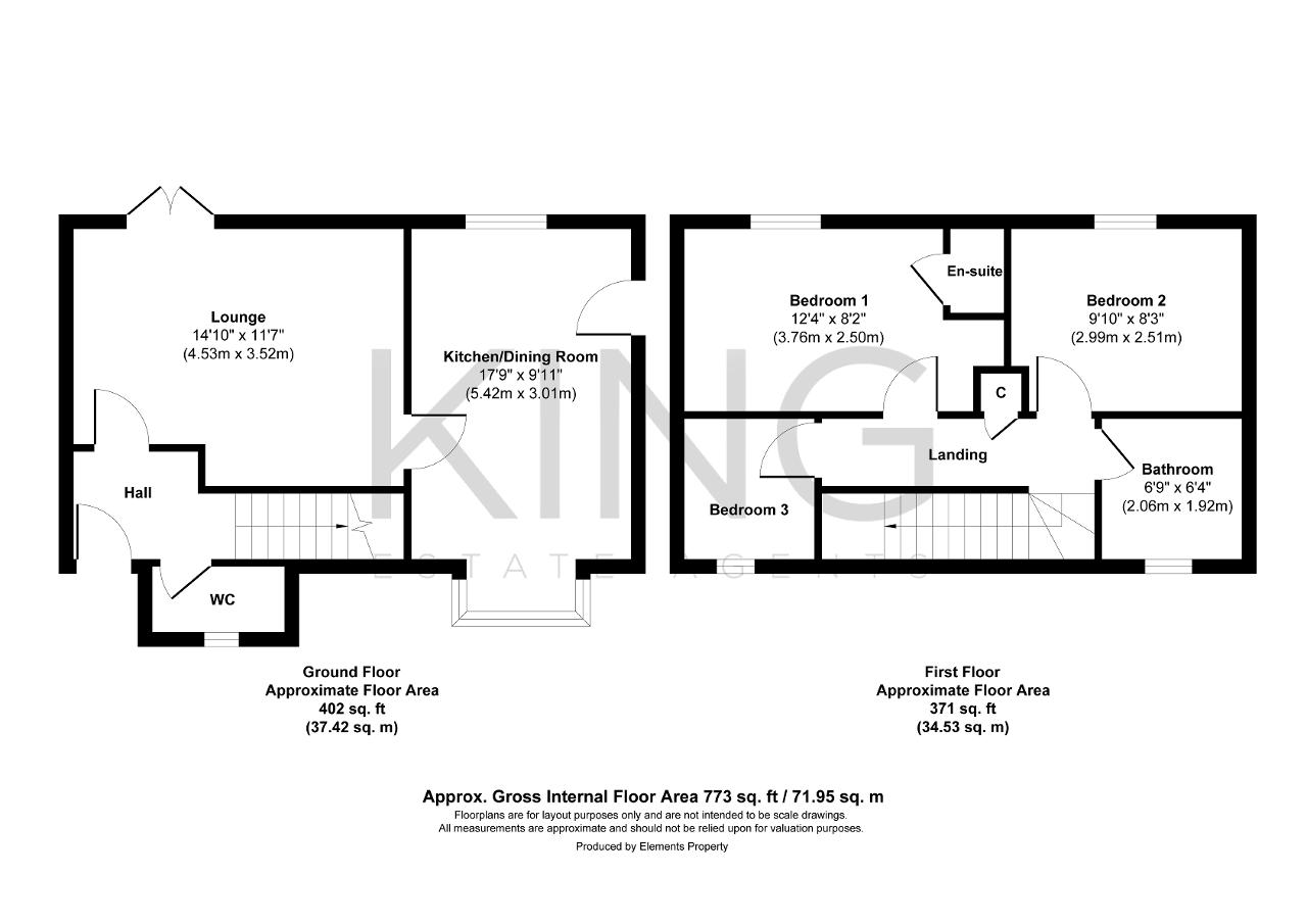 Floorplan of Gaddesden Crescent, Wavendon Gate, Milton Keynes, Buckinghamshire, MK7 7SQ
