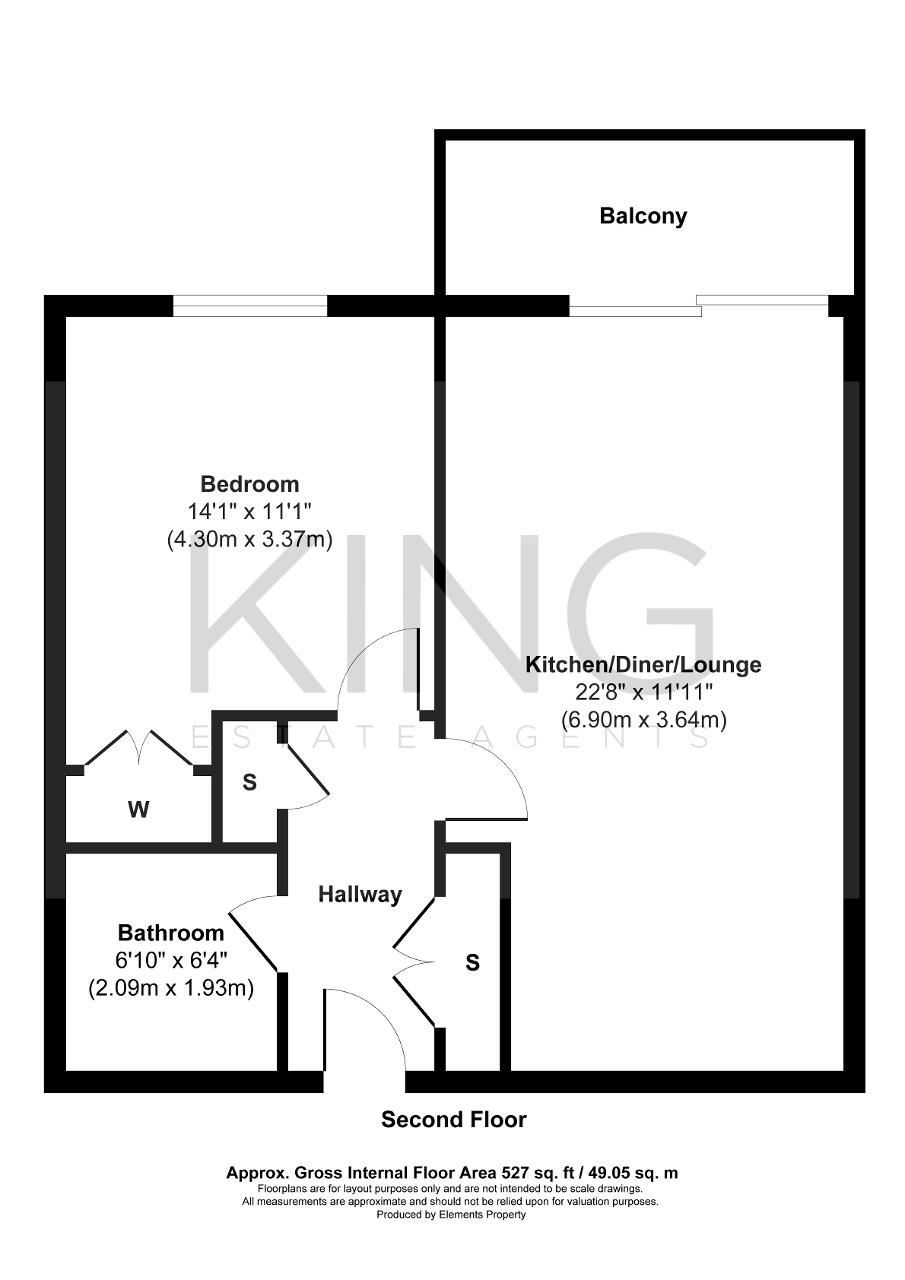 Floorplan of 4 Canal Street, Campbell Park, Milton Keynes, MK9 4BQ