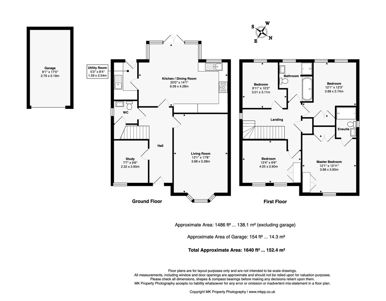 Floorplan of Clements Drive, Eaton Leys, Milton Keynes, Buckinghamshire, MK17 9GR