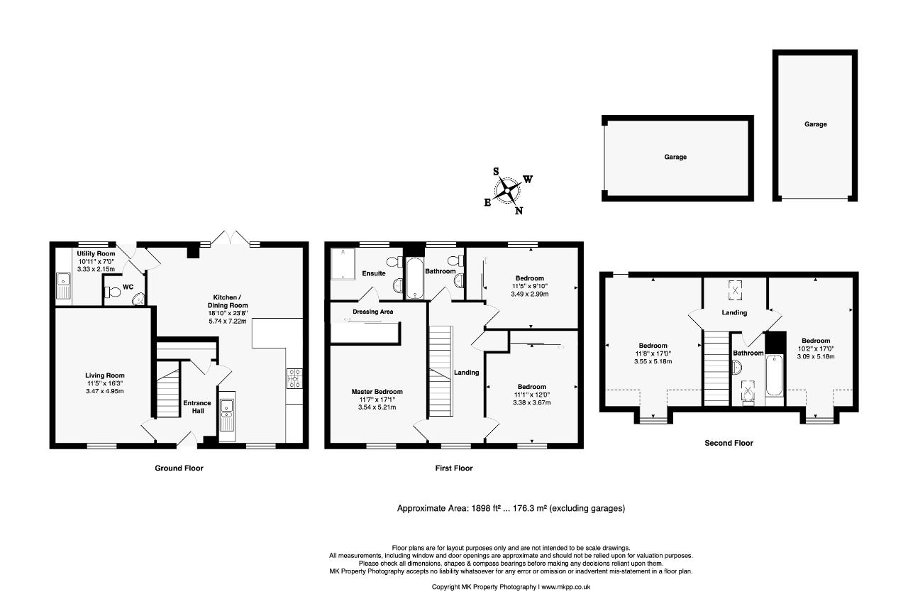 Floorplan of Ripley Road, Broughton, Milton Keynes, Buckinghamshire, MK10 7BE