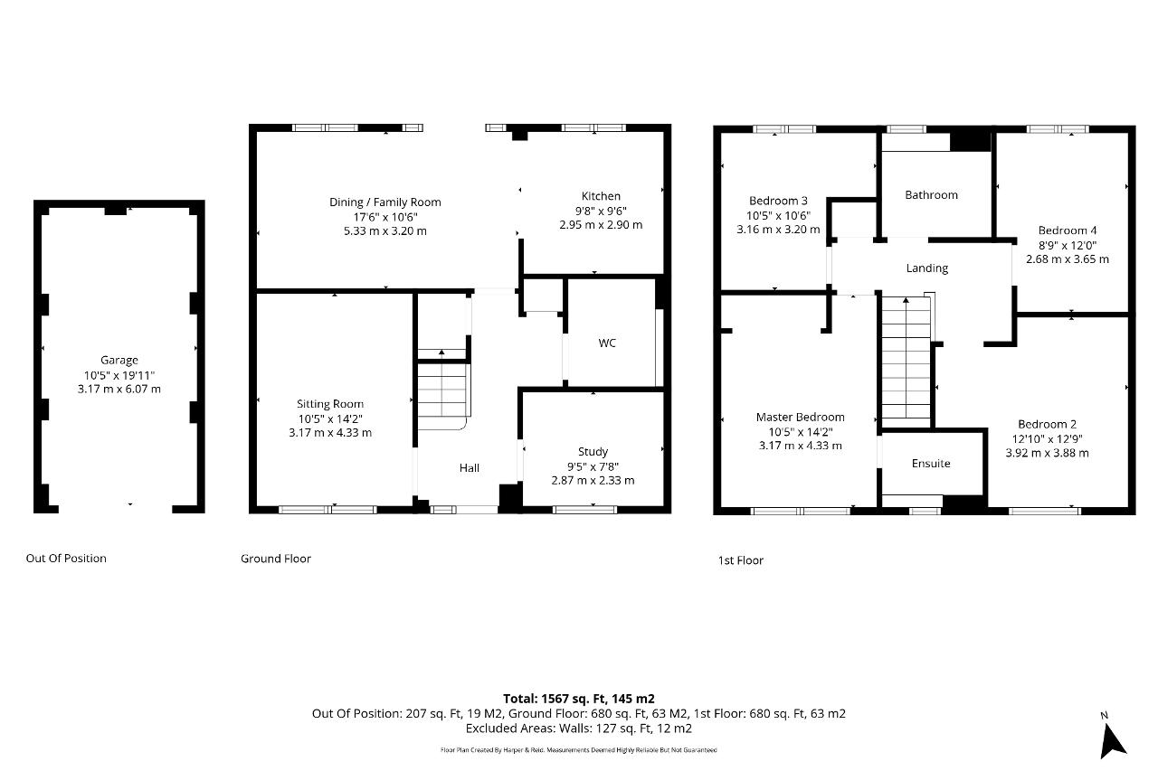 Floorplan of Rambouillet Drive, Whitehouse Park, Milton Keynes, Buckinghamshire, MK8 8AB