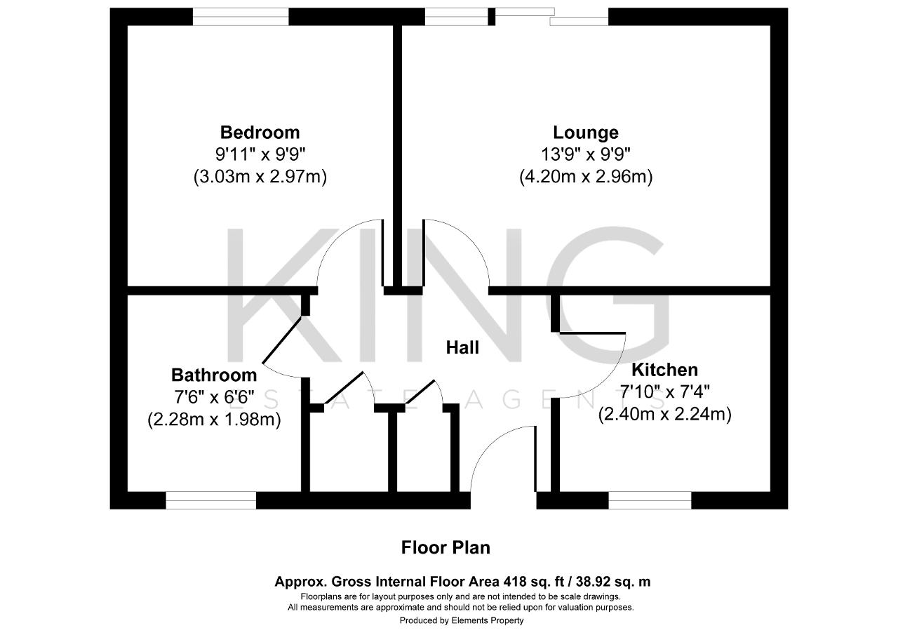 Floorplan of Buzzacott Lane, Furzton, Milton Keynes, Buckinghamshire, MK4 1JE