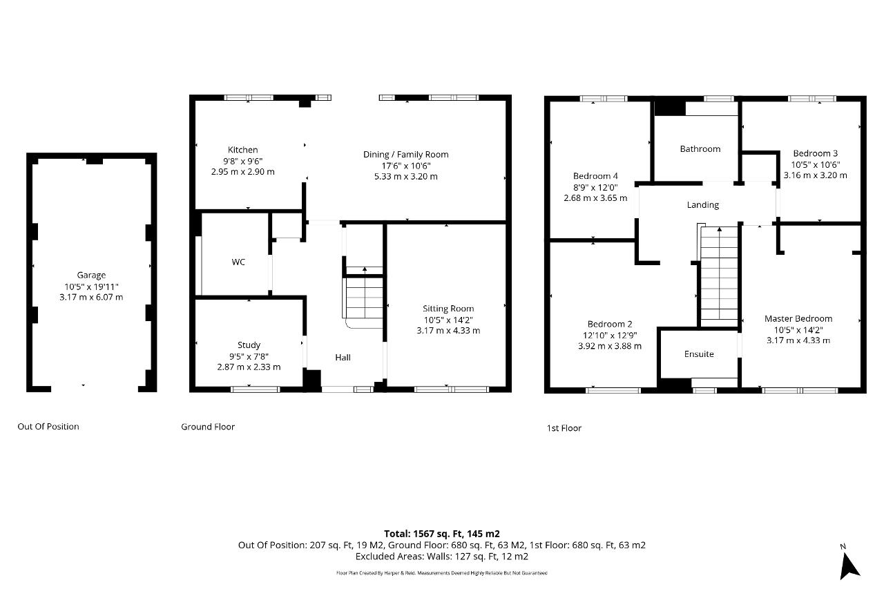 Floorplan of Rambouillet Drive, Whitehouse Park, Milton Keynes, Buckinghamshire, MK8 8AB