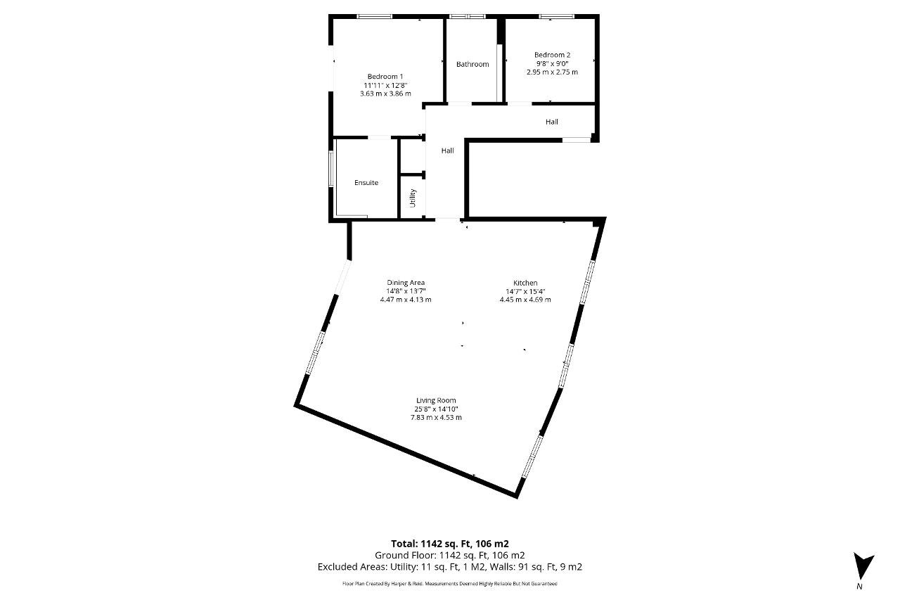 Floorplan of Canonbury, Monkston Park, Milton Keynes, Buckinghamshire, MK10 9PY
