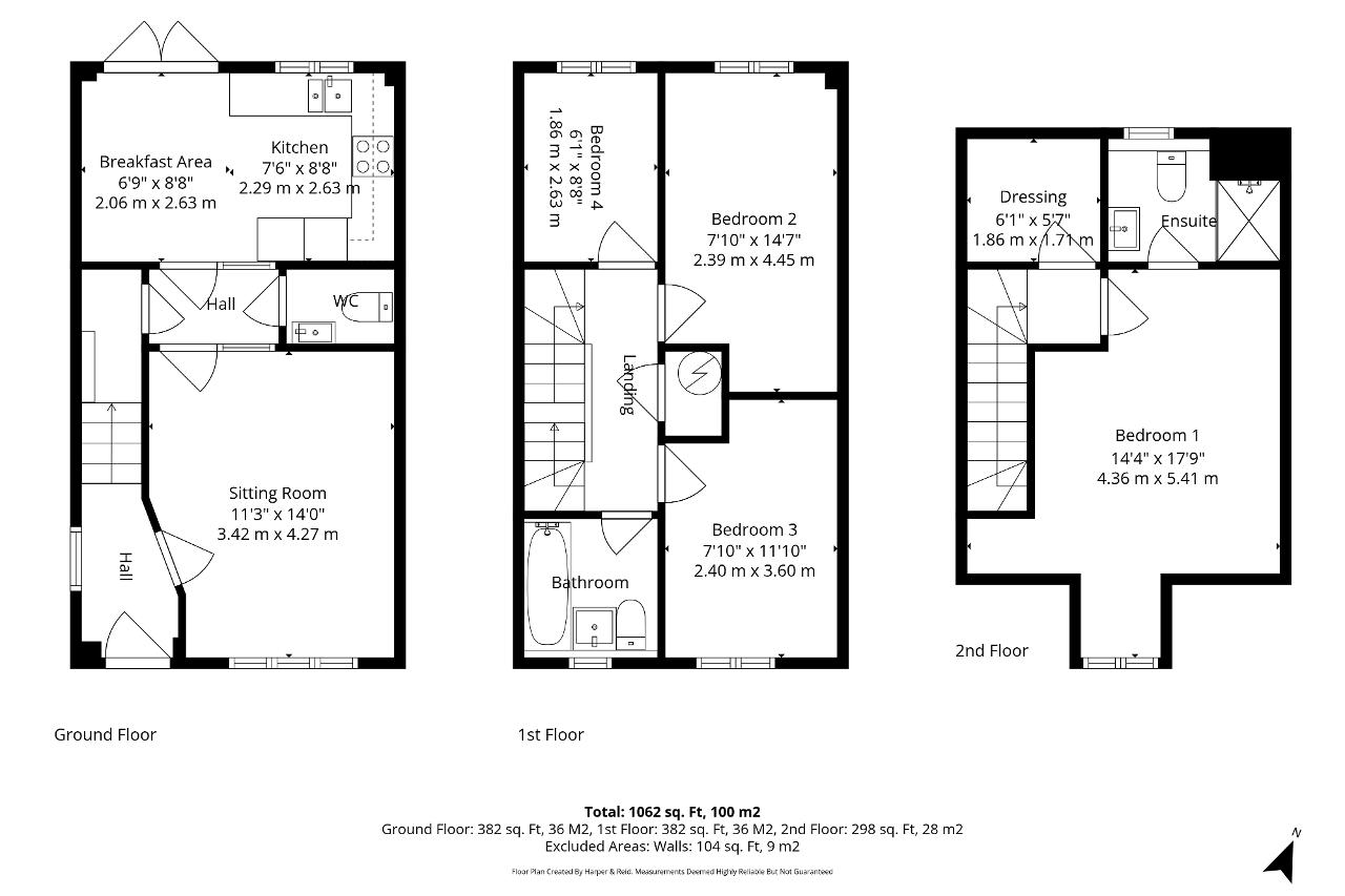 Floorplan of Chancel Close, Milton Keynes, Buckinghamshire, MK17 8AU