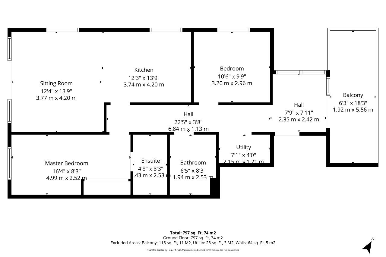 Floorplan of Gambit Avenue, Oakgrove, Milton Keynes, Buckingahmshire, MK10 9UD