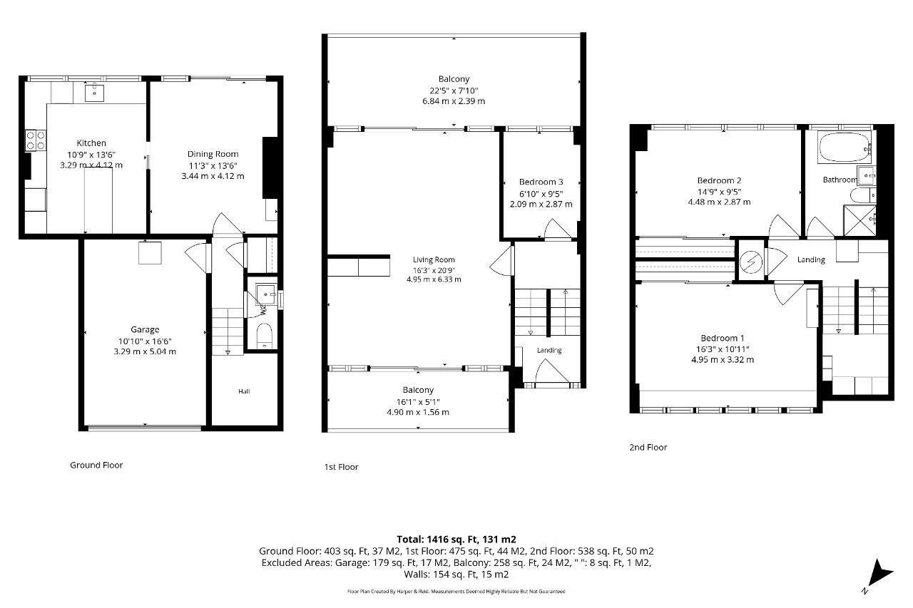 Floorplan of North Row, Milton Keynes, Buckinghamshire, MK9 3NS