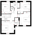 Floorplan of Kitchener Drive, Milton Keynes, Buckinghamshire, MK17 9GF